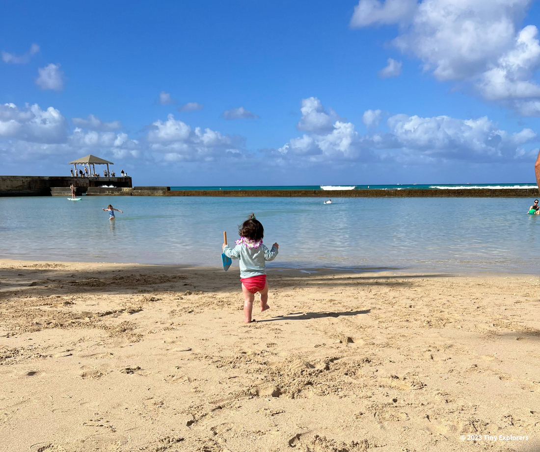 Our family adventure in Ohau Hawaii (Copyright Tiny Explorers)