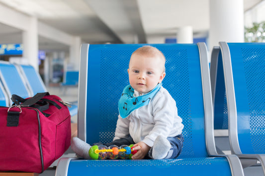 Baby playing with a toy while traveling | Photo 114702091 © Tatyana Tomsickova | Dreamstime.com