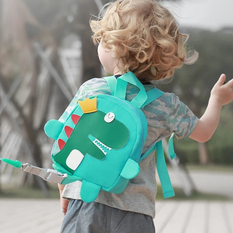 Toddler Cartoon Backpack with Safety Harness