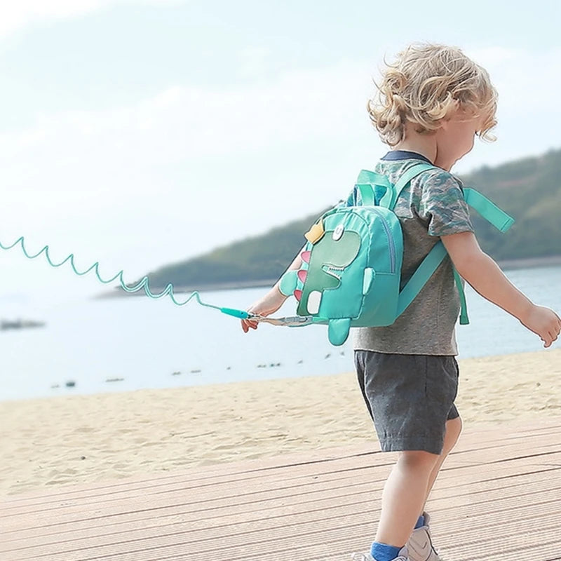 Toddler Cartoon Backpack with Safety Harness