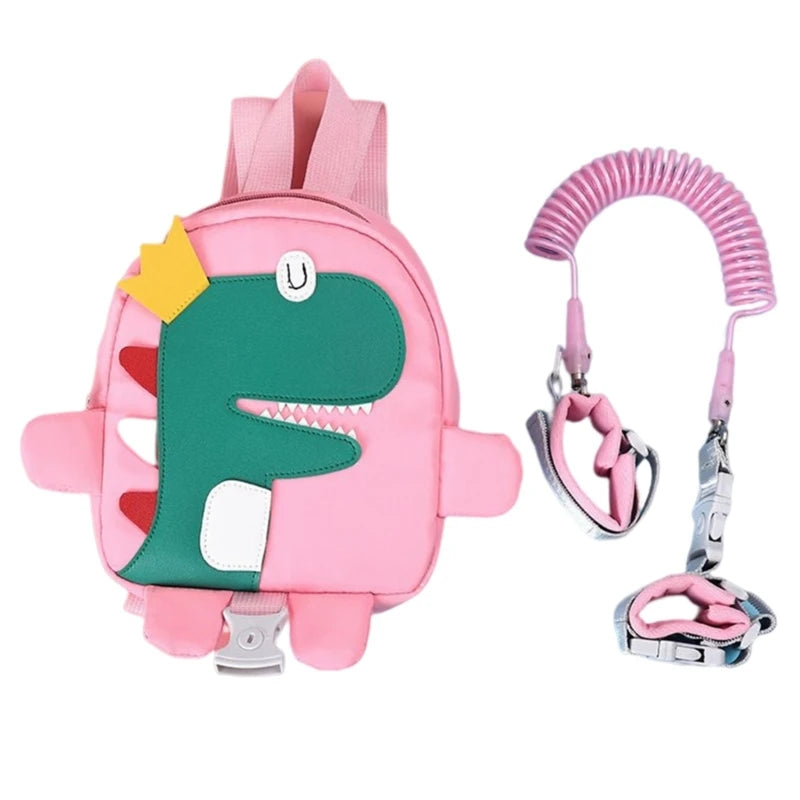 Toddler Cartoon Backpack with Safety Harness