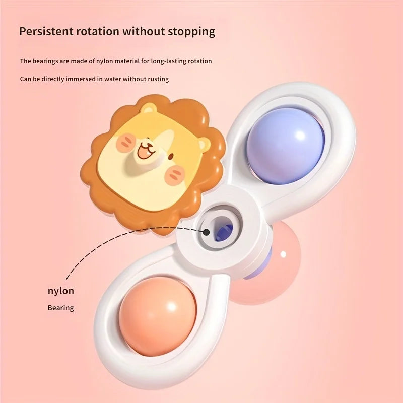 Baby Suction Cup Spinner Travel Toy