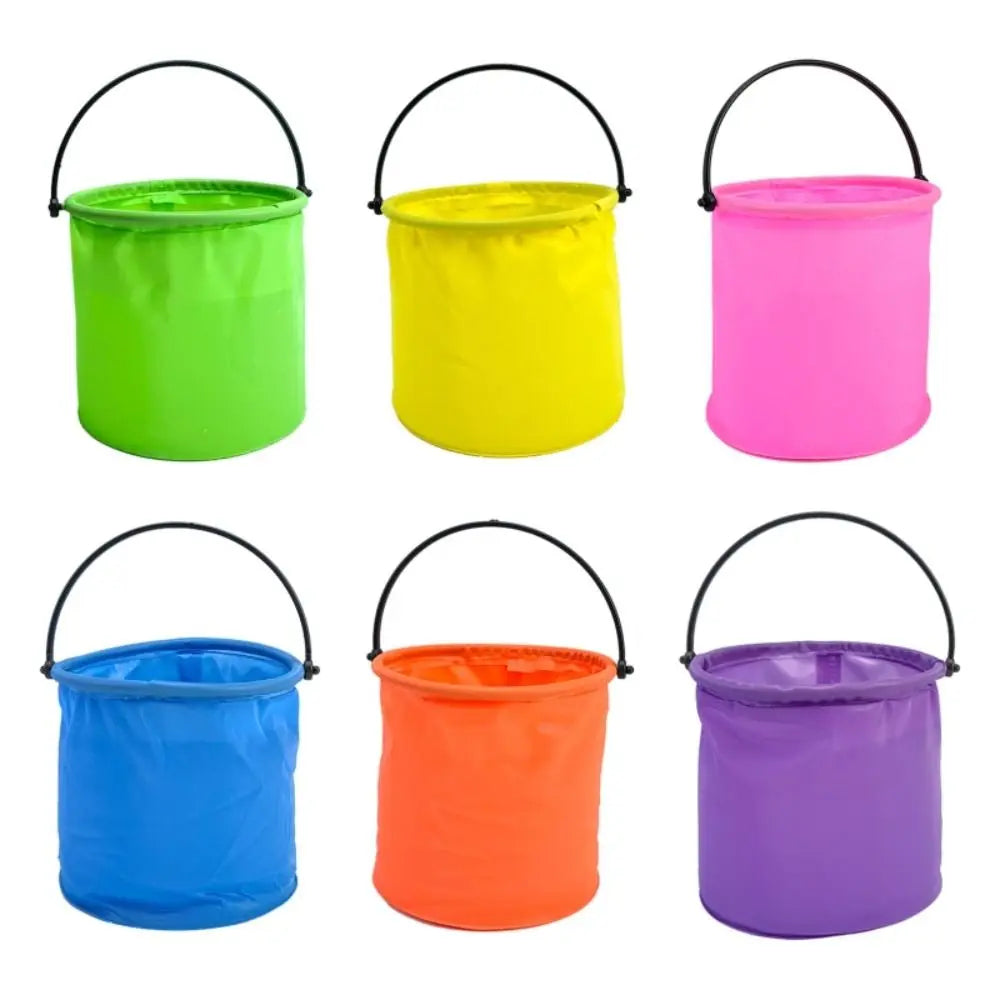 Collapsible Beach Sand Toy Bucket