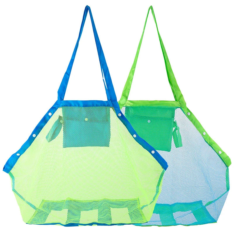 Kids Beach Toys Sand Away Portable Mesh Bag